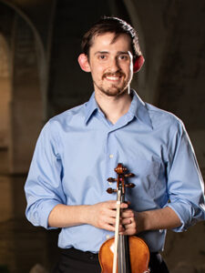 Signatue Symphony Violinist Corin Bodley